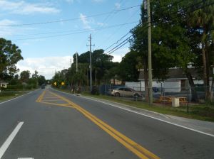 The start of the clean up on Wallis Rd.
